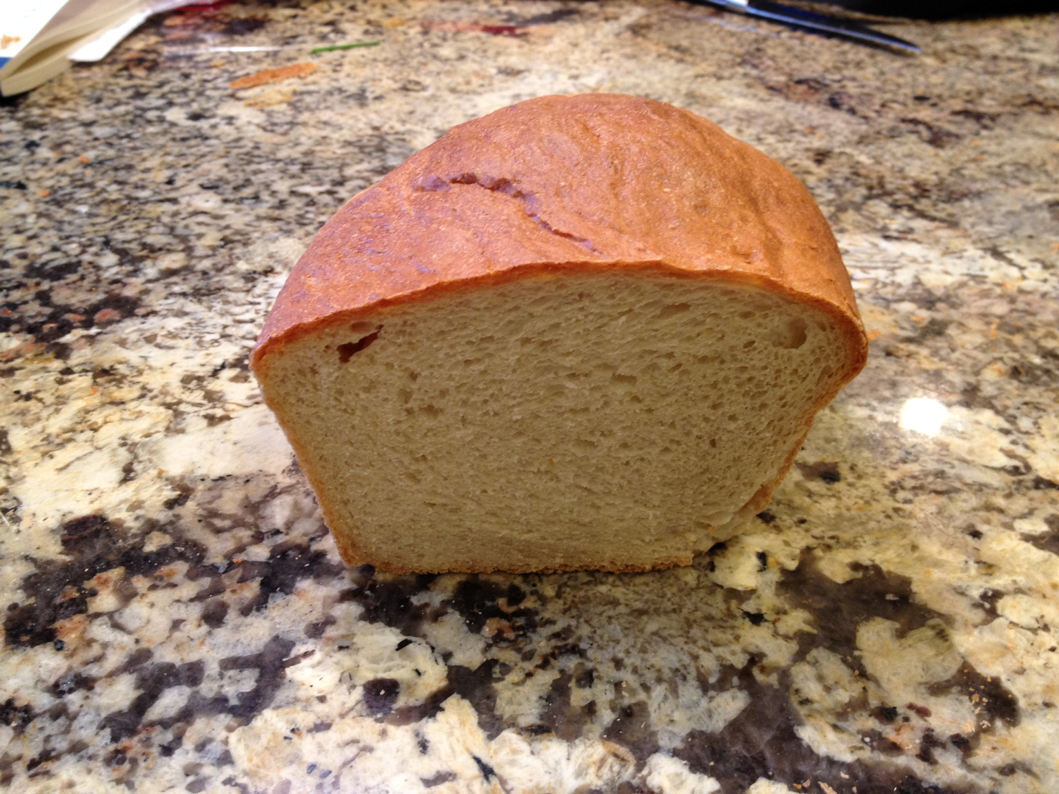 Homemade bread