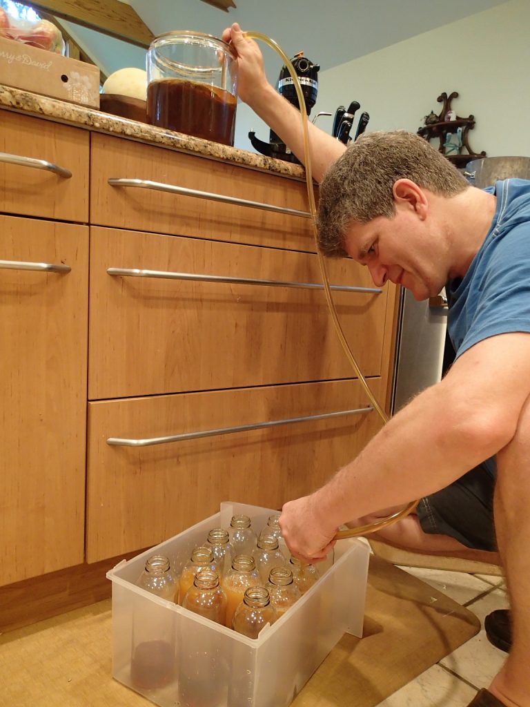 Bottling Homemade Kombucha